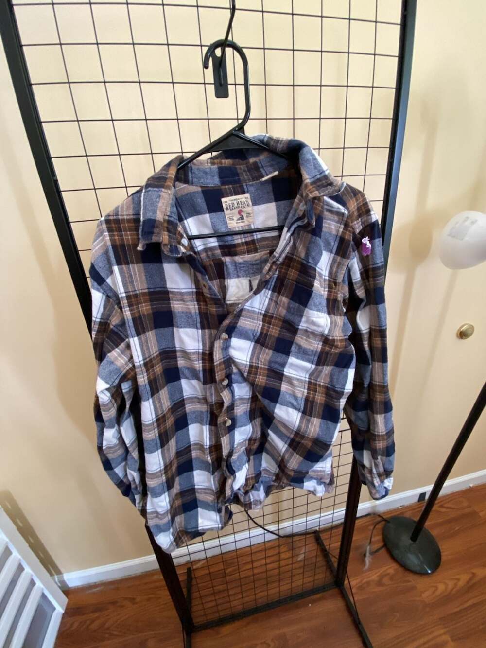 RedHead Brand Co. Long Sleeve Plaid Flannel Button-Down Shirt